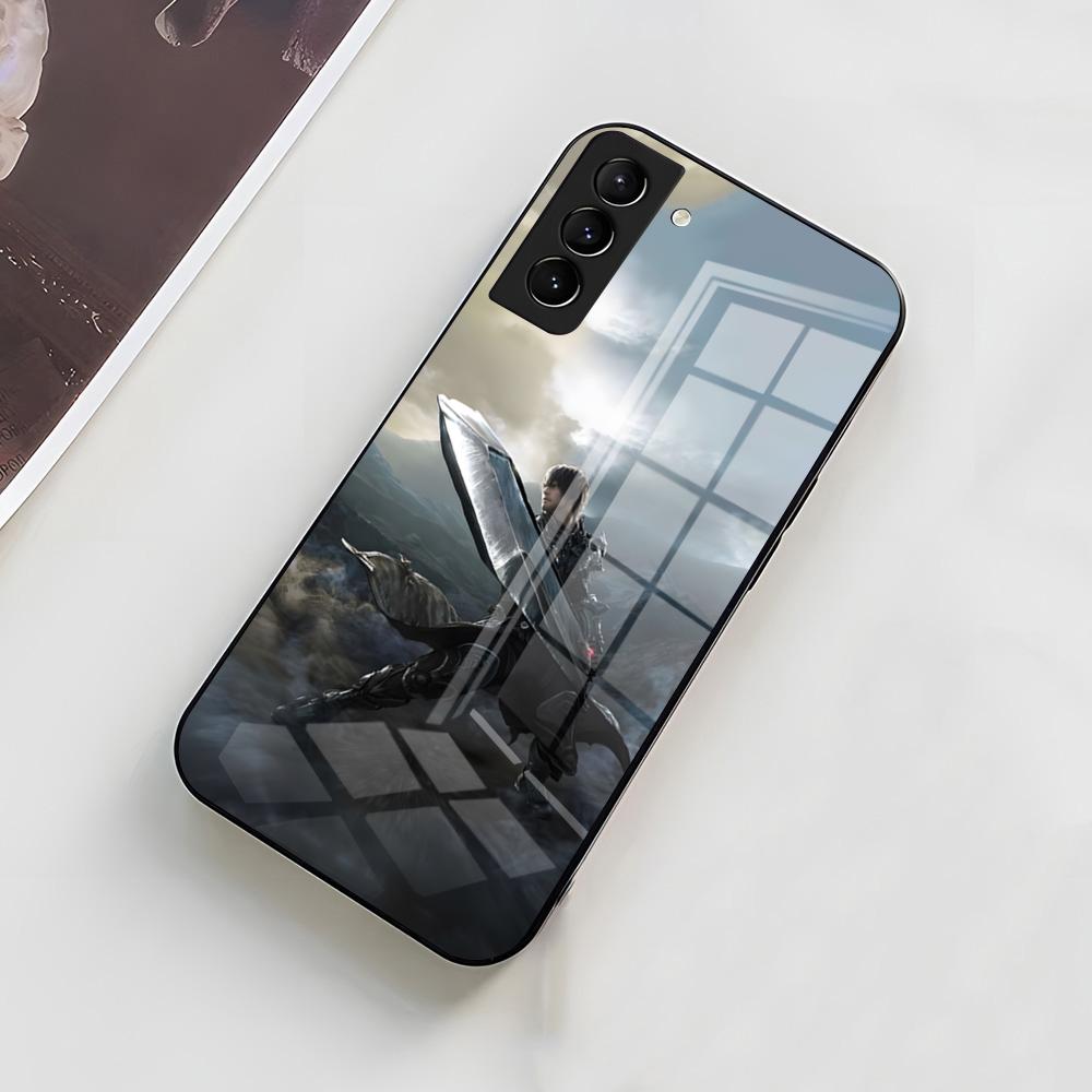 L-Lineage 2 Phone Case For Samsung A56 A36 A26 A16 A15 A25 A35 A55 A14 A34 A24 A54 Glass Case