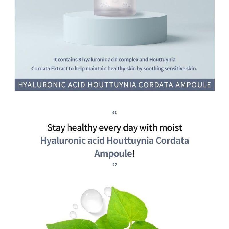 esfolio - Hyaluronic Acid Houttuynia Cordata Ampoule