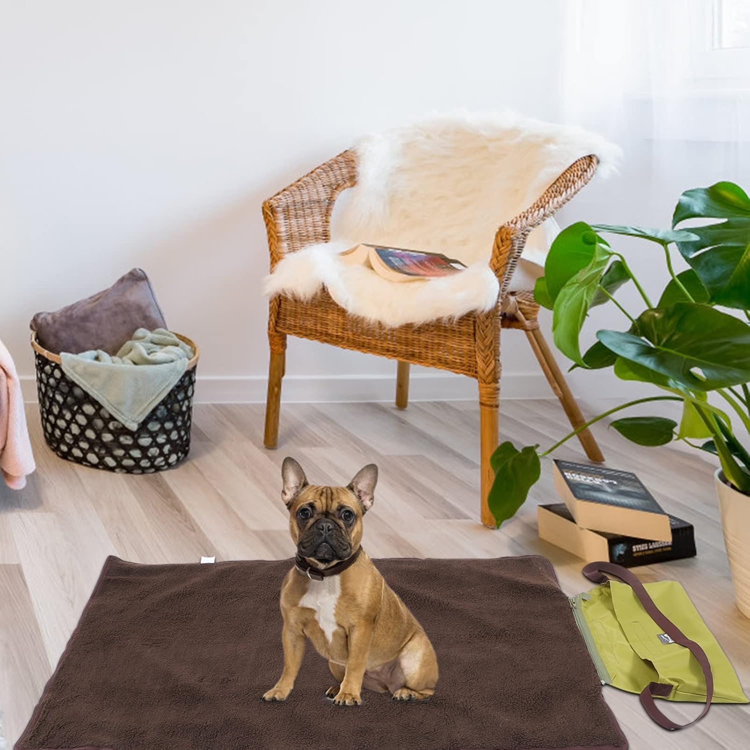 

STOBOK Outdoor Dog Mat Outdoor Dog Bed Foldable Portable Pet Mat Waterproof Dog Bed Warming Blanket for Dogs and Cats Travel Hiking Camping