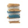 300PCS/Set 1/2W Metal Film Resistance 30Values 1% Electronic Resistors Assortment Kit 1k Ohm ~ 820K Ohm 0.5W Kit Resistores