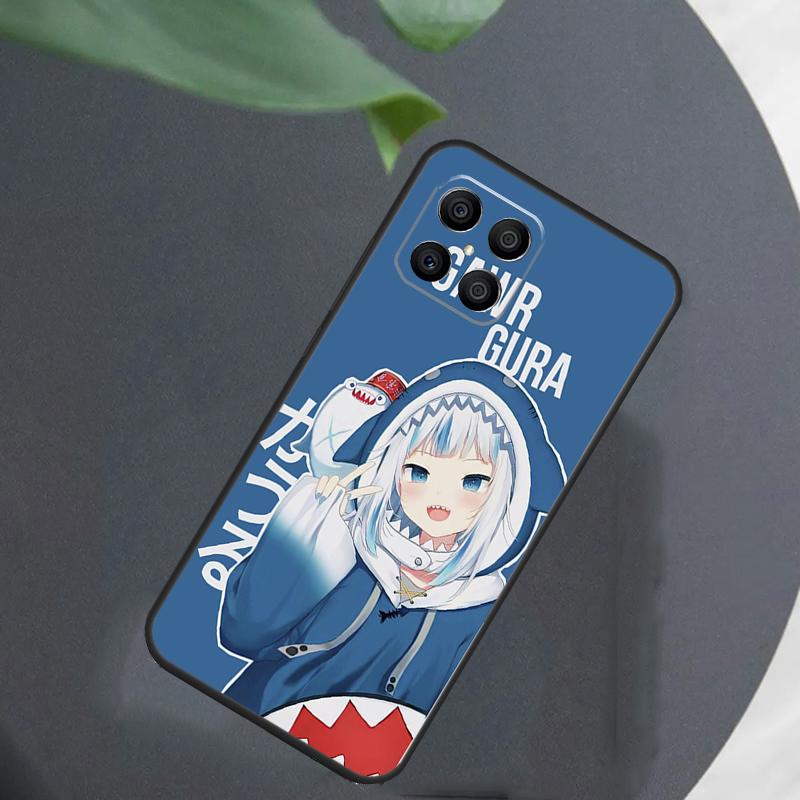 Gawr Gura Hololive Girl For Honor Magic 8 7 6 Pro Case For Honor Win RT X9d X9c X9b X9a X8c X8b 50 70 90 200 400 Lite