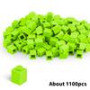 500g1x1 DlY Construction Blocks Thick FiguresBricks 2x2 Dots Instructive Creative SizeCompatible Featuring Plastic Playthings forChildren