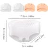 1pair Silicone Foot Care Forefoot Pads Pain Prevention Insole Women High Heel Shoes Foot Blister Toes Insert Pain Relief Cushion