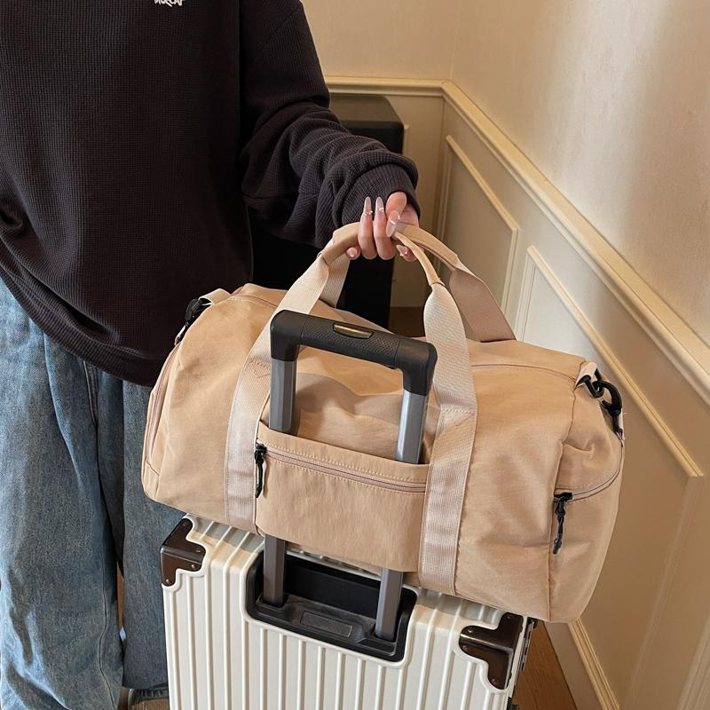 Wet and Dry Separable Travel Bag Women's Large Capacity Multi-Pocket Storage Luggage Bag Yoga Sports Fitness Bag