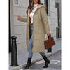 New Women's Long Hooded Casual Cotton Puffer Coat, Crossborder Winter Outerwear for Europe USA