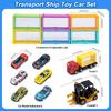 Kids Toys Car Simulation Track Transport Ship Toy with Lights&Music Ship Model Toy Car Parking Container Boys Toys for Kids Gift