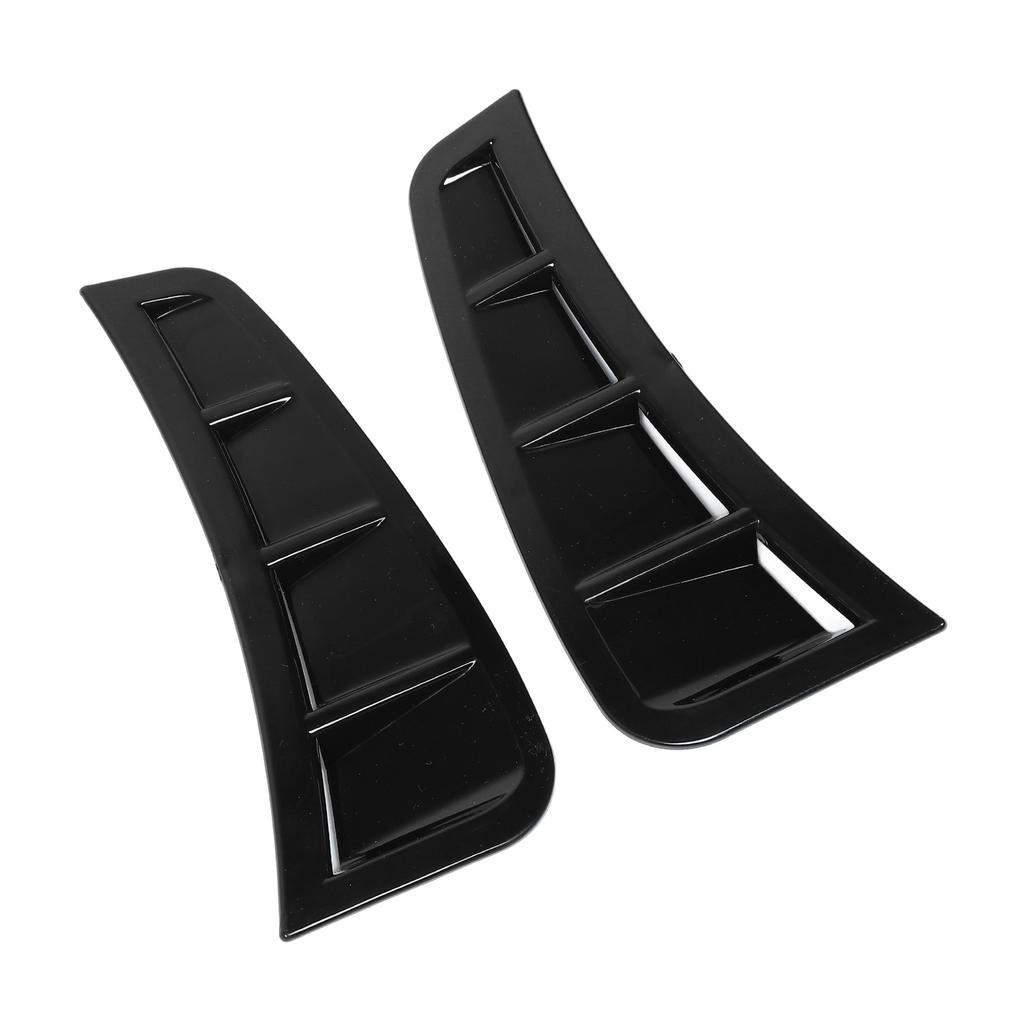 1 Pair Front Bumper Side Spoiler Left Right Shockproof Front Bumper Splitter Side Body Kit Trim for Accord Civic Glossy