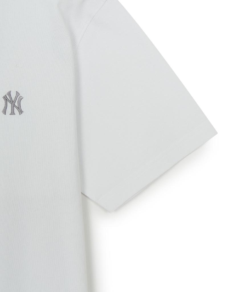 Emelbi Basic Heavyweight Oversized Short Sleeve T-Shirt Ny (White)