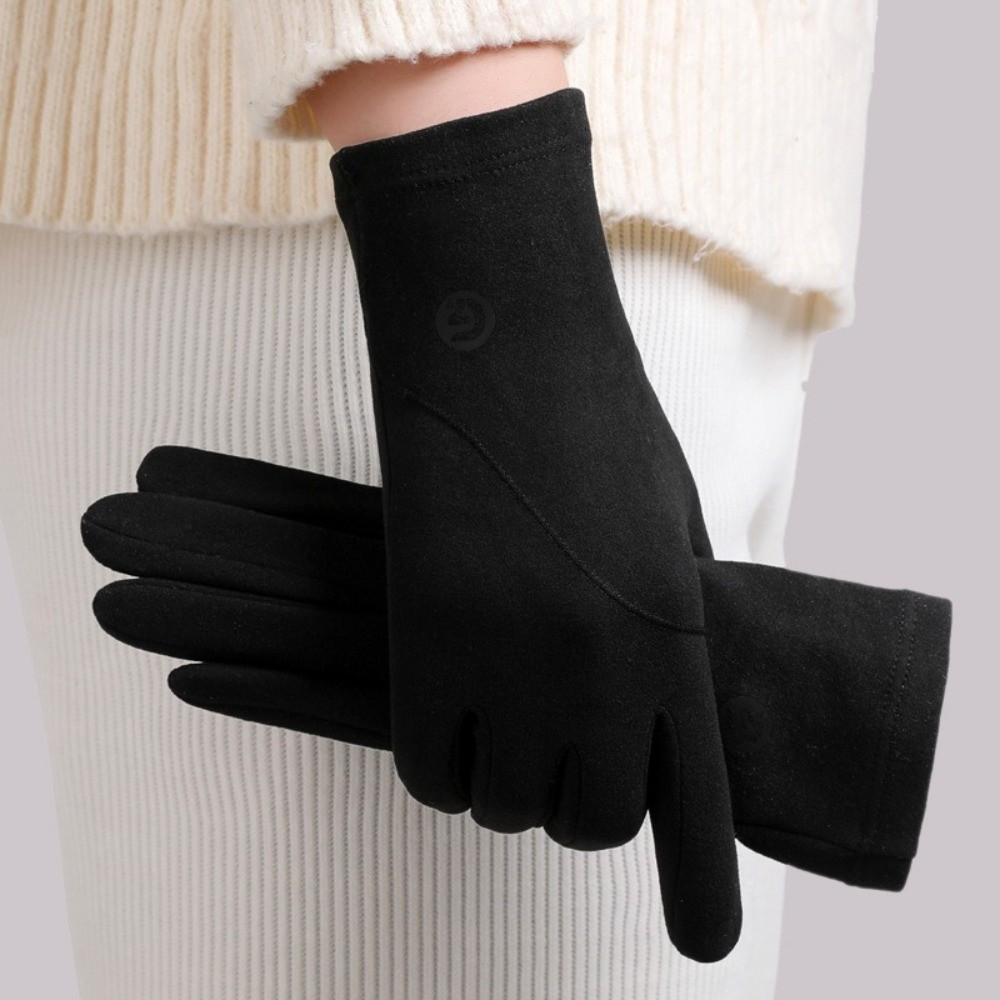 Dralon Winter Gloves Warm Driving Mittens New Full Finger Gloves Gift