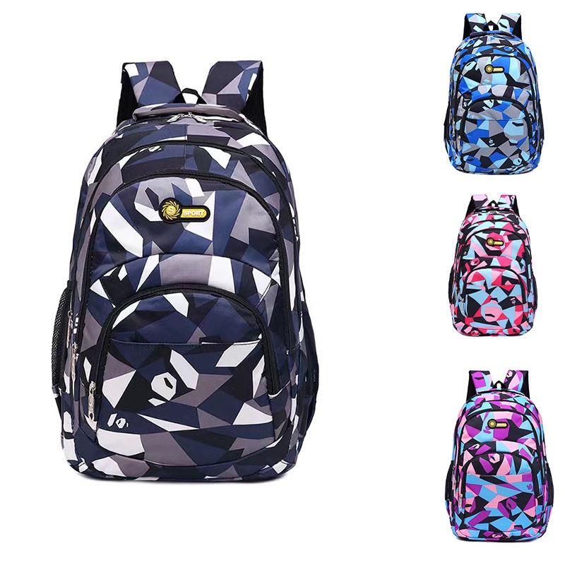 Zaino Tattico Camouflage alla Moda per Uomo e Donna Elegante Borsa da Viaggio per Studenti Capacità 20-35l