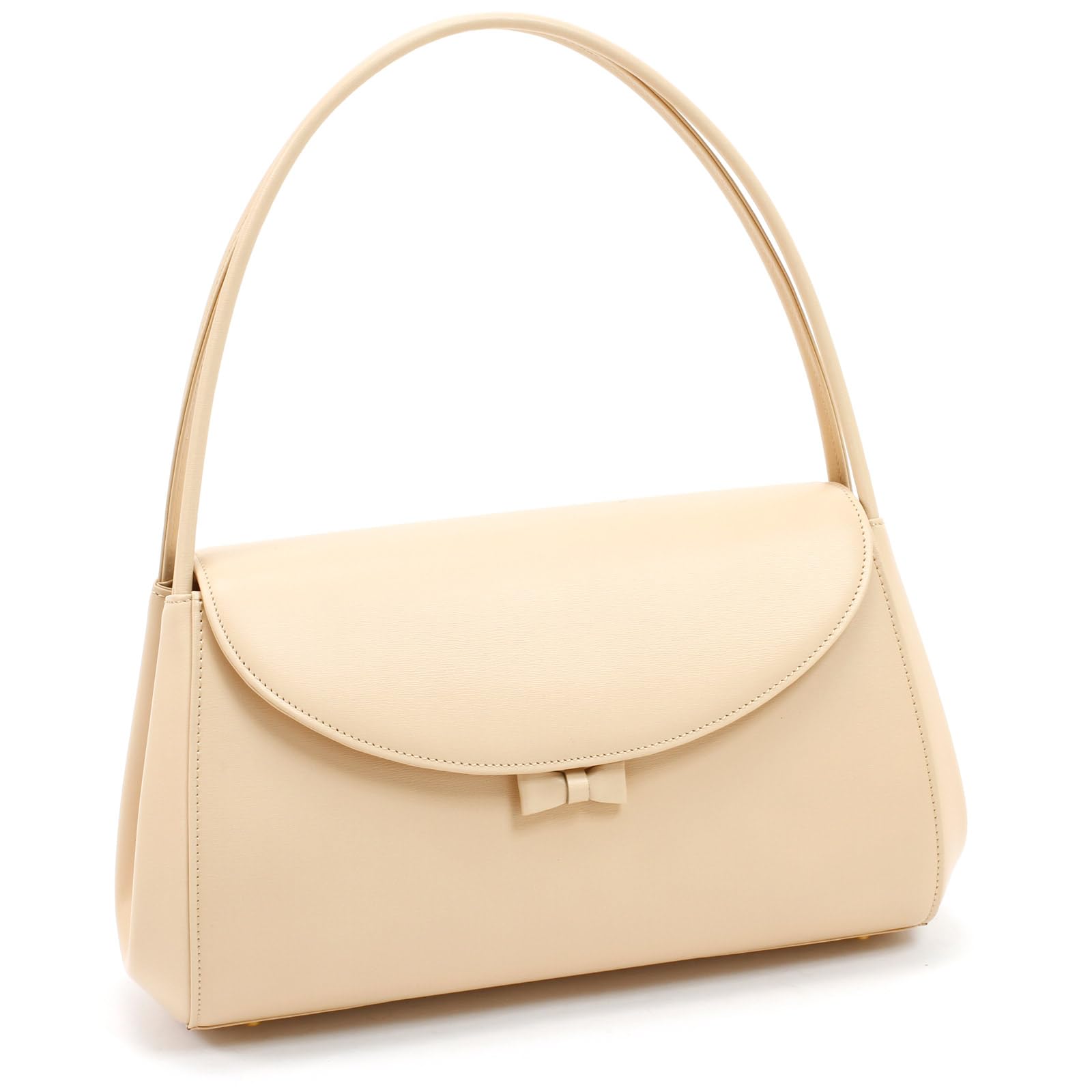 

Офіційна сумка зі знімною фукусою та складною сумкою бежевого кольору 50502 [Kitamura] стрічка, Y-0550 жіноча