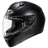 HJC HELMETS Motorcycle Helmet, Full Face, Ventilated, Internally Detachable, C10 Solid, HJH232 Semi-Flat Black, Size L (58-59cm)