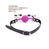 Silicone Mouth Gag Chain Nipple Clamp BDSM Bondage Sex Toy For SM Game