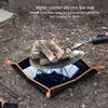 Folding and Practical Fireproof Under Grill Mat Deck Protectors Large Fireproof Mat Grill Mat