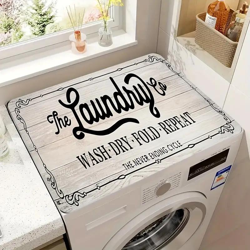 Temu: Waterproof Covers for Household Appliances - Washing Machines, Tabletops, Microwaves, and Refrigerators.