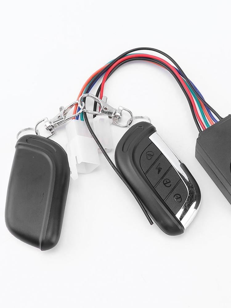 Remote Control Electric Scooter Alarms Security Systems Waterproof Dustproof Moped Remote Control Anti-Theft Alarm
