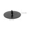10Pcs Plastic Fence Post Caps Protective Decorative Covers for Yard Garden Outdoor Fence Parts Decorative Post Caps