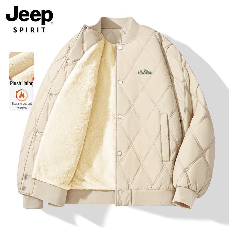

JEEP SPIRIT Men s Padded Baseball Collar Jacket 3XL