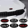 Car Original Front Radiator Grille Logo Sticker For Sorento Cerato Optima Picanto Rio Soul K5 K3 K2 KN K6 KX1 Sportage Ceed
