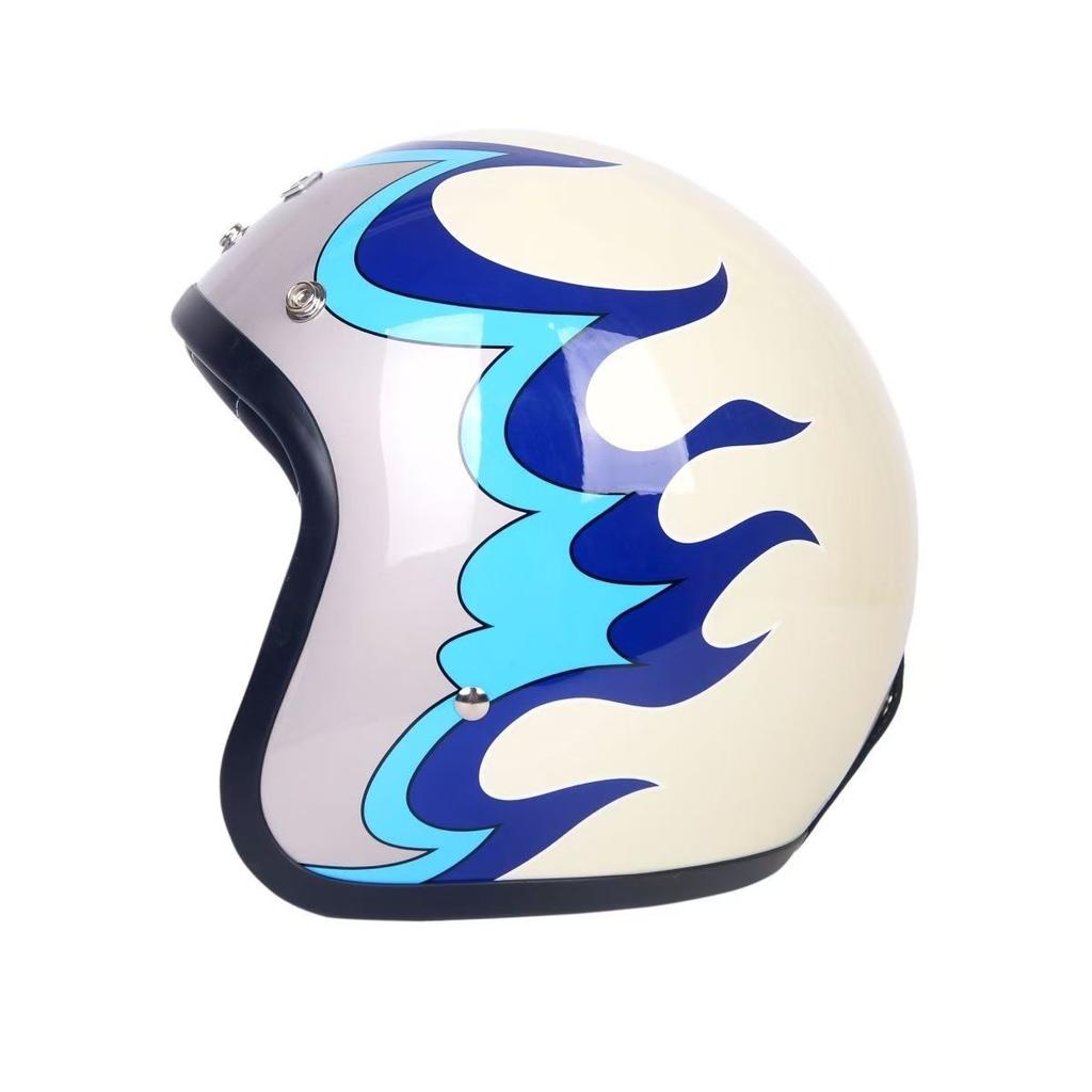 Harley Helmet Half Helmet Hard Hat Electric Vehicle Men's and Women's Motorcycle Riding Protection Motorcycle Goggles Bicycle