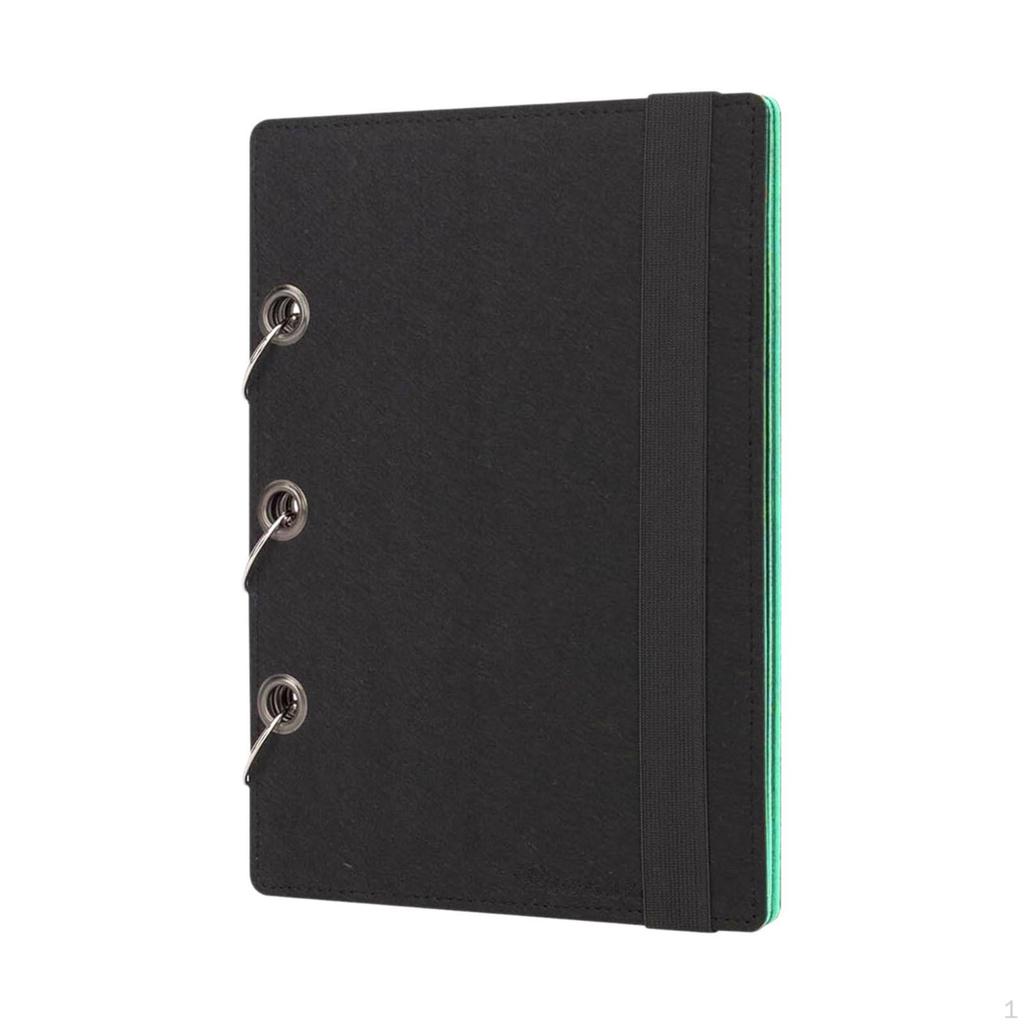 Enamel Pin Carrying Organizer Storage Binder Felt Material Multipurpose Flip Page Design