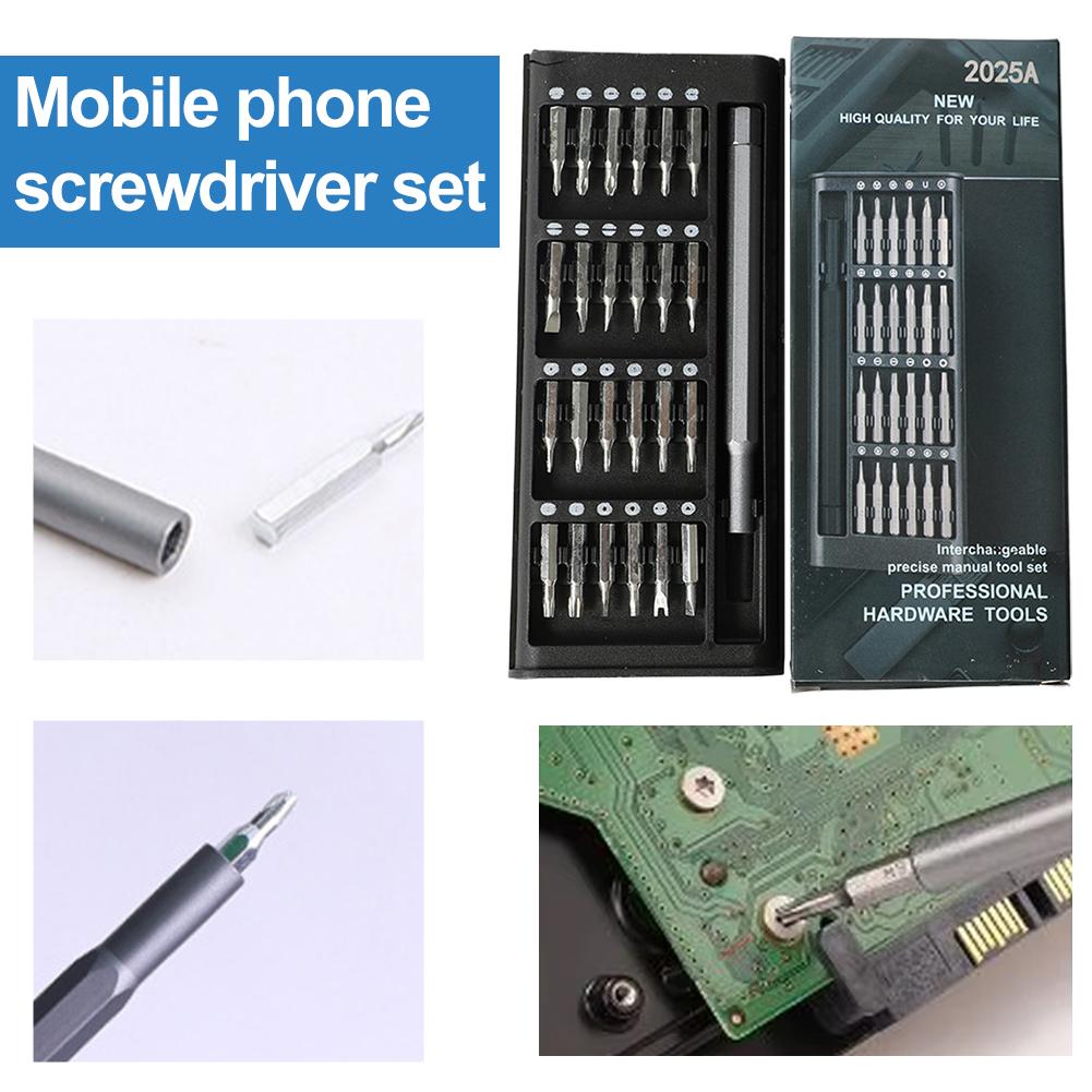 Zestaw 24 w 1 precyzyjnych śrubokrętów Zestaw Narzędzie do naprawy ze stali S2 Profesjonalny Śrubokręt do Smart Home, Telefonu, Komputera i Okularów