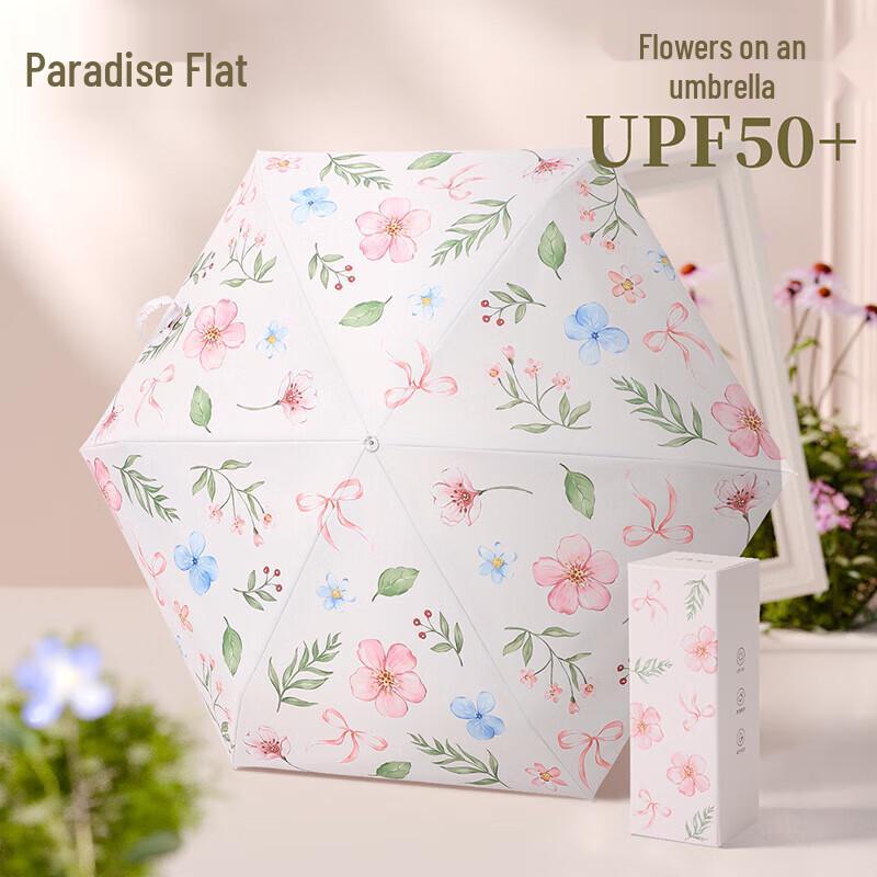 Paradise Umbrella Ultra-light 5-Fold UV Protection Capsule Sun Umbrella