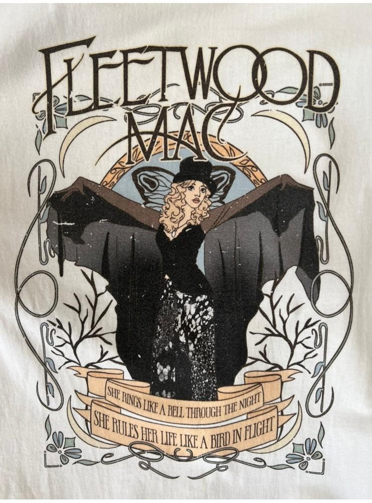 

Rare Fleetwood Mac Stevie Nicks Rare design White T shirt S5XL NH24488 Unisex T-Shirt L