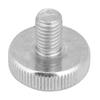 10pcs M8 Zinc Plated Carbon Steel Flat Knurled Head   Thumb Screws (M8*10)