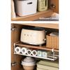 Adjustable Shoe Rack | Space-Saving Layered Organizer For Home Shoe Cabinets | Under-Shelf Shoe White