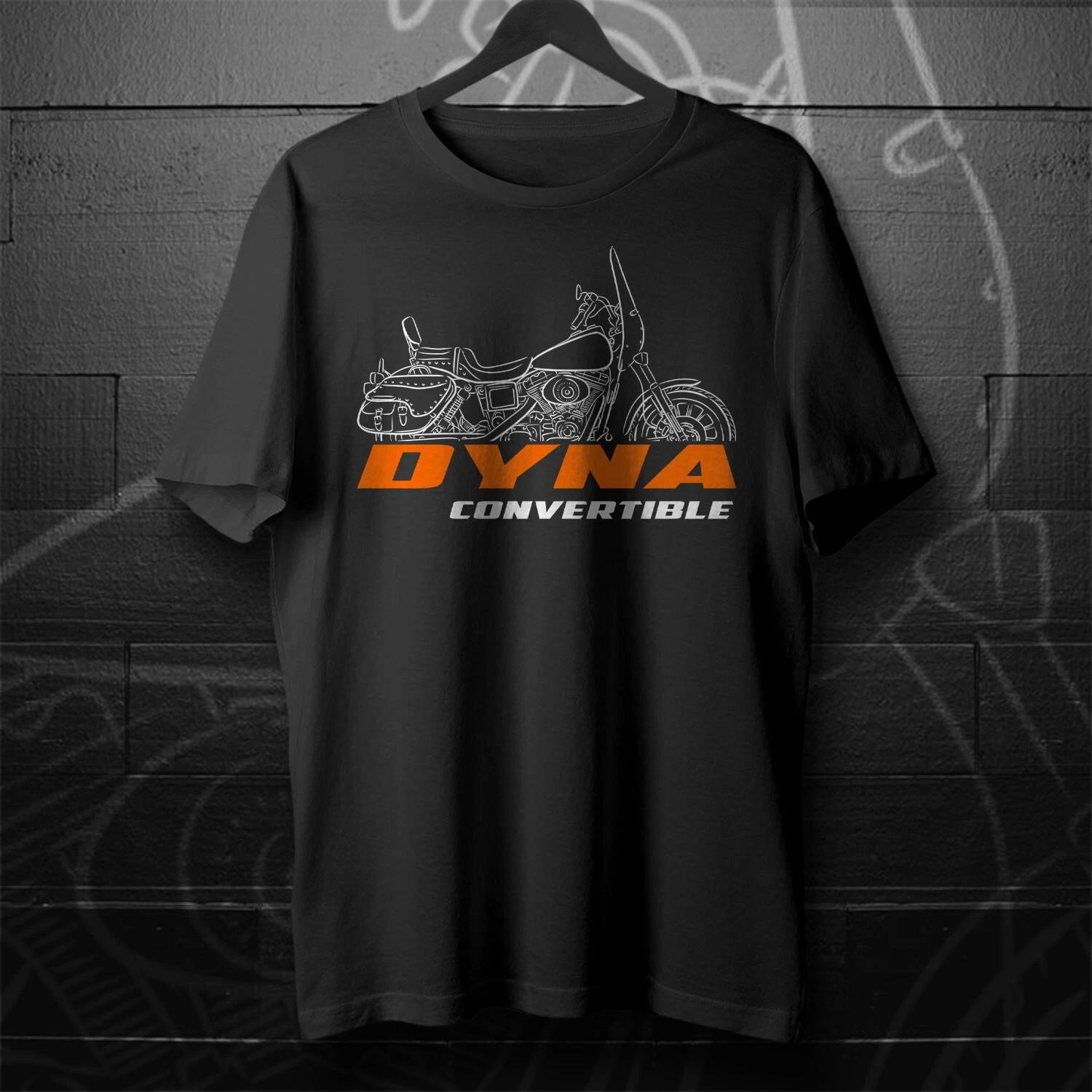 

For Harley-Davidson Dyna Convertible FXDS-CONV 1994-2000 - Motorcycle T shirt 4XL