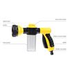 Multifunctional Foam Gun for Car Washing Garden Patio Flowers Plants Watering Pets Showering Durable Water Hose Nozzle