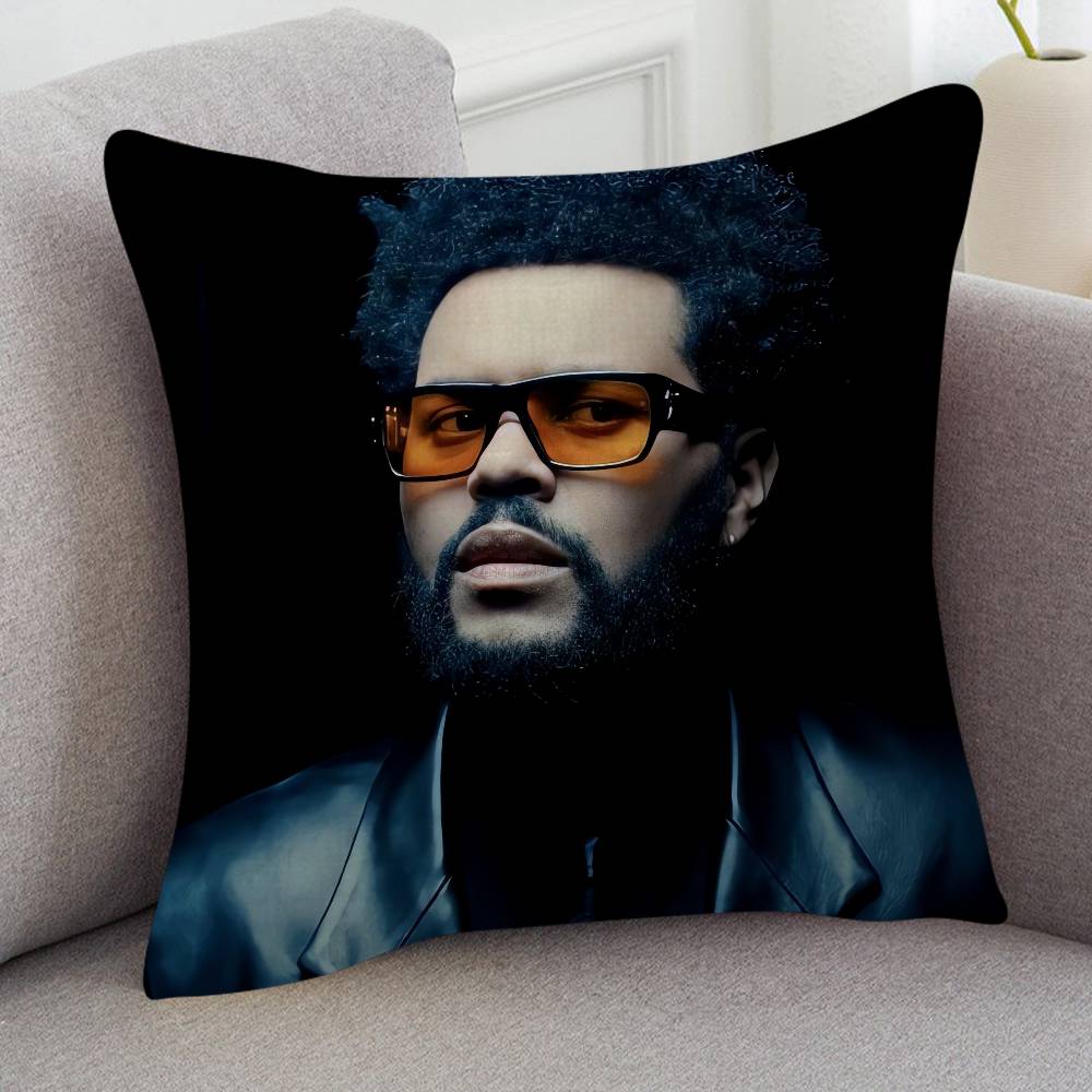 Singer The Weeknd Cute Cartoon L Game Cushion Cover Pillowcase Upholstery Sofa Throw Pillow Home Decor Pillowcas