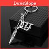 Tattoo Machine Shape Geometric Pendant Necklace With Alloy Charm For Travel Gifts