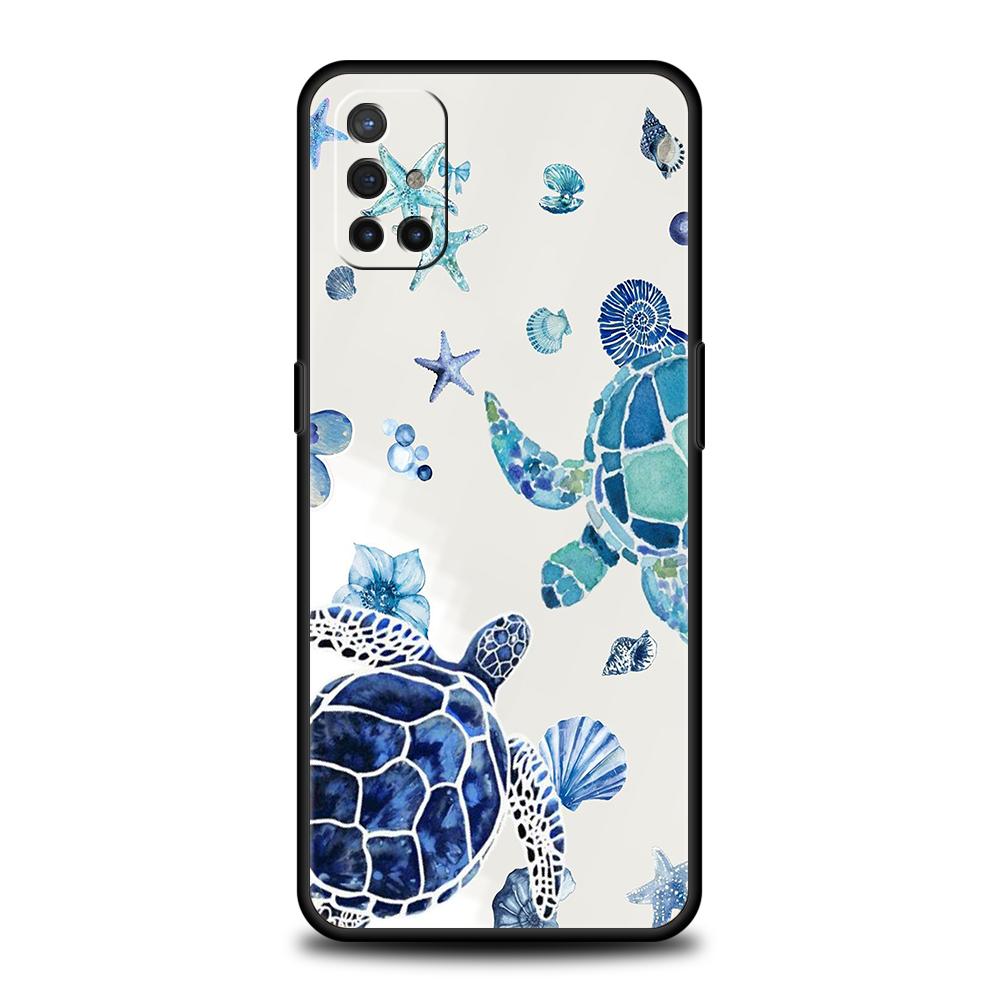 Custodia per Telefono Per OnePlus 13 12 11 10 9 Pro 9T 13R 12R 10R 9R 9RT 10T 8T 8 Nord 2T CE 2 3 5G N200 N30 Cover Morbida Tartaruga Marina Cool