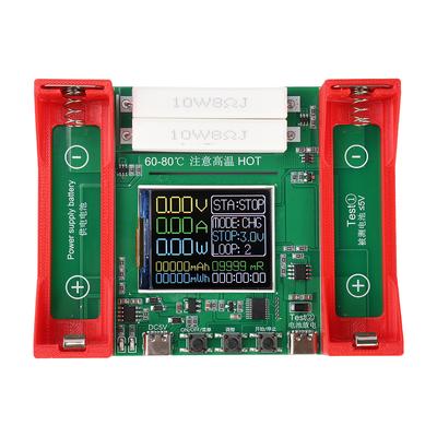 21700 Lithium Battery Capacity Tester Single-Channel Automatic Internal Resistance MAh MWh Digital Battery Power Detect Module