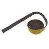 Heat Resistant Flat Stove Rope Gasket 2m Black Fiberglass Sealing Parts For Stove Glass, Oven, Chimney Doors Replacement Parts