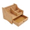 Desk Organizer Multifunctional Tabletop Storage Box with Drawer for Office Home Decor