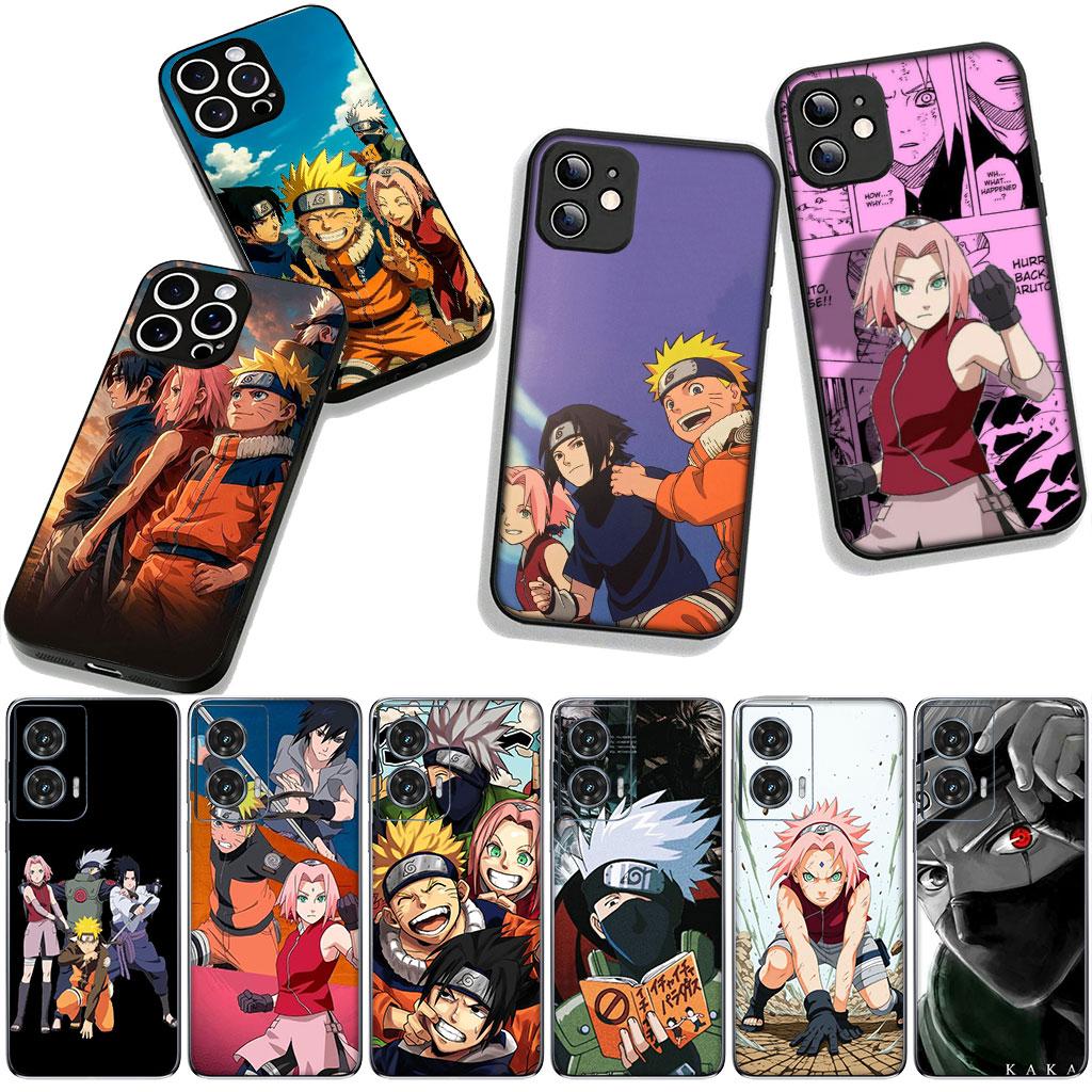 Sasuke Haruno Sakura Narutos Kakashi Case for Samsung Galaxy A36 A17 A26 A07 A35 A54 A53 A13 A33 A34 S8 S9 S20 S21 FE S10 Plus