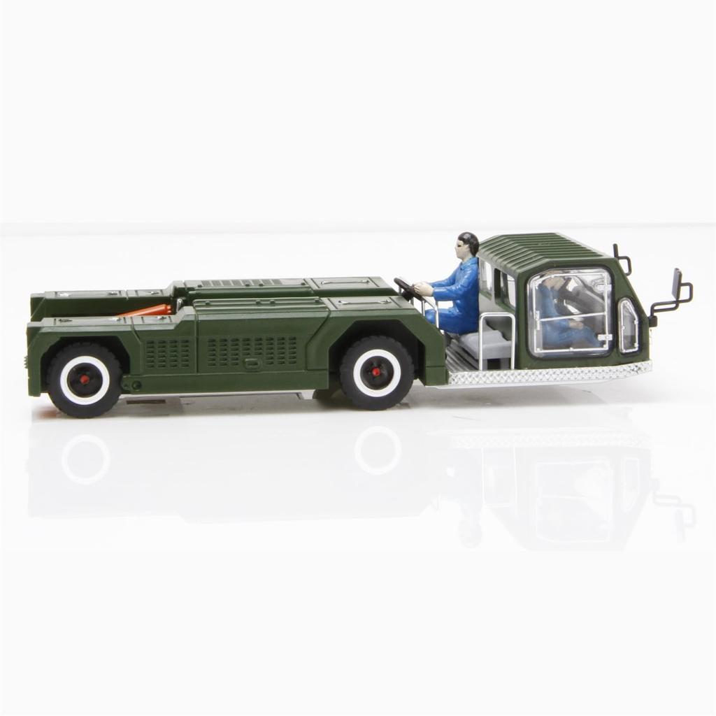 Scale Aircraft Tractor Alloy Truck Tractor Model Gift for Boys and Adults Birthdays 1/87 Model,