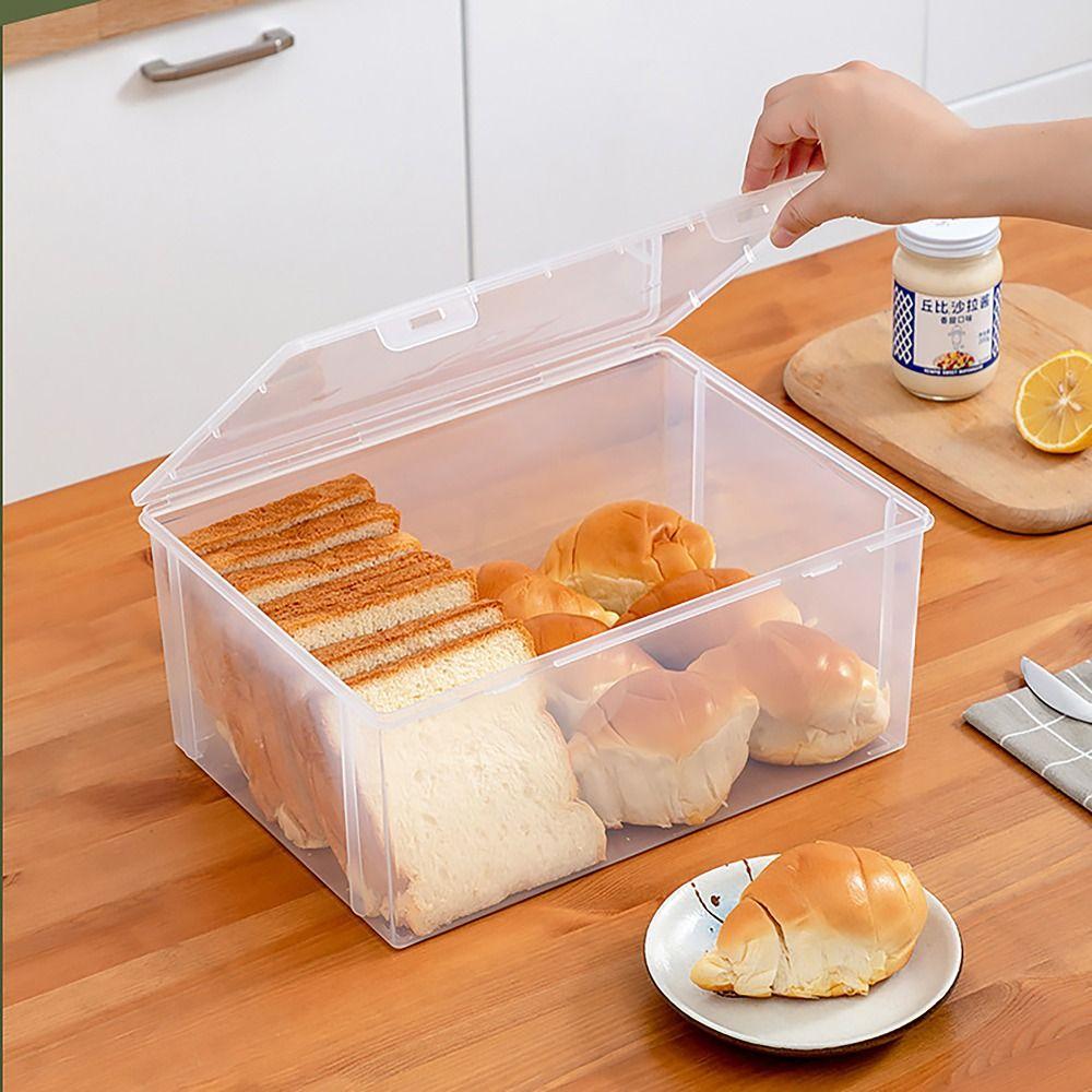 Transparent Stationery Storage Box Fresh Keeping Case  for Pill Jewelery Earrings Cosmetics Food