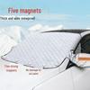 Winter Car Windshield Cover - Thickened Anti-Frost & Anti-Freeze, Sunshade & Anti-Snow Block with Magnet Suction