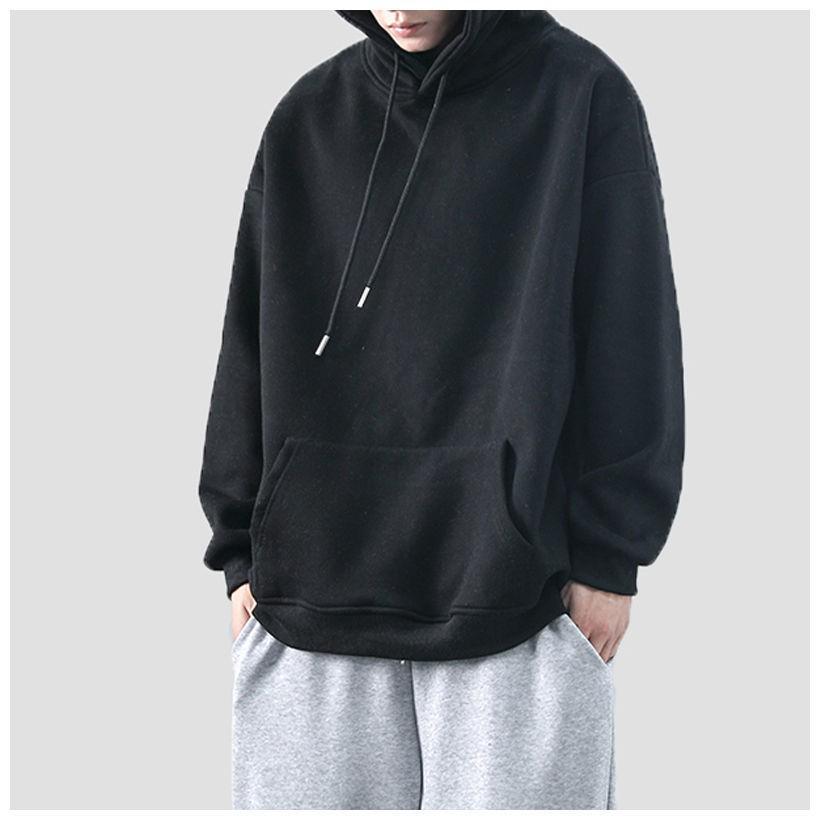 2024 Trendy Unisex Double-Layered Hooded Sweatshirt: Loose-Fit Autumn Jacket with Printed Design 4XL
