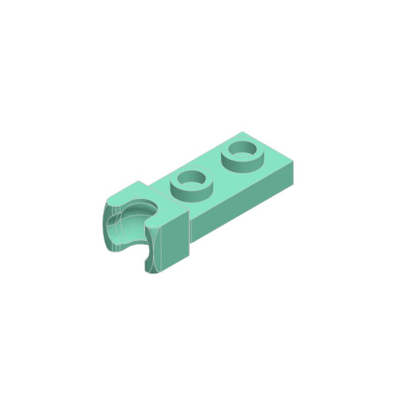 50g/106pcs 14418 1x2 Single Side Ball Socket Construction Bricks Moc Colour Accessories C ompatible featuring Brick DO IT YOURSELF Spare Parts To