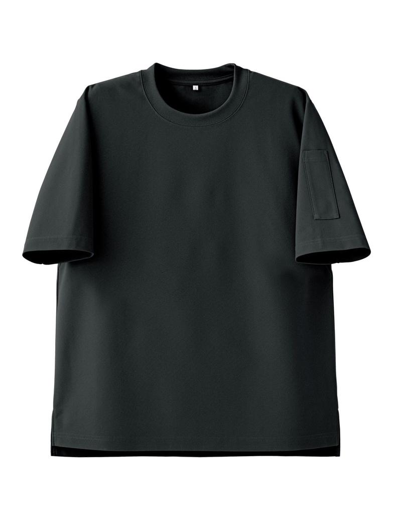 Seven Uniform CU1960-9 Black Small Crew Neck Short Sleeve T-Shirt