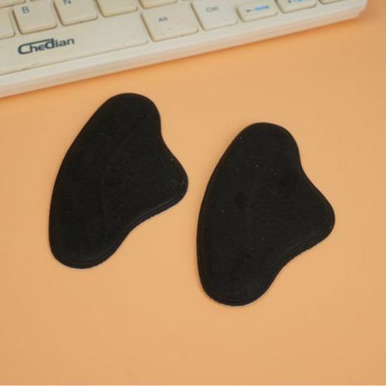 Soft Anti-Slip Heel Stickers for High Heels - Self-adhesive, Anti-Wear, Reduce Half Size Fit.