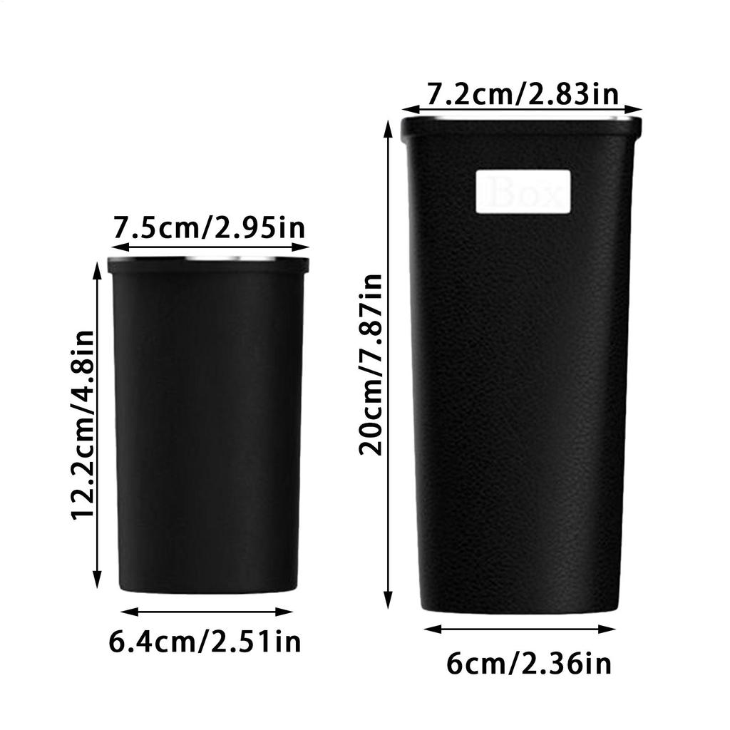 Trash Bin For Car Multipurpose Car Organizer Bin Umbrella Holder Multi-Functional Automotive Trash Organizer For Sedan