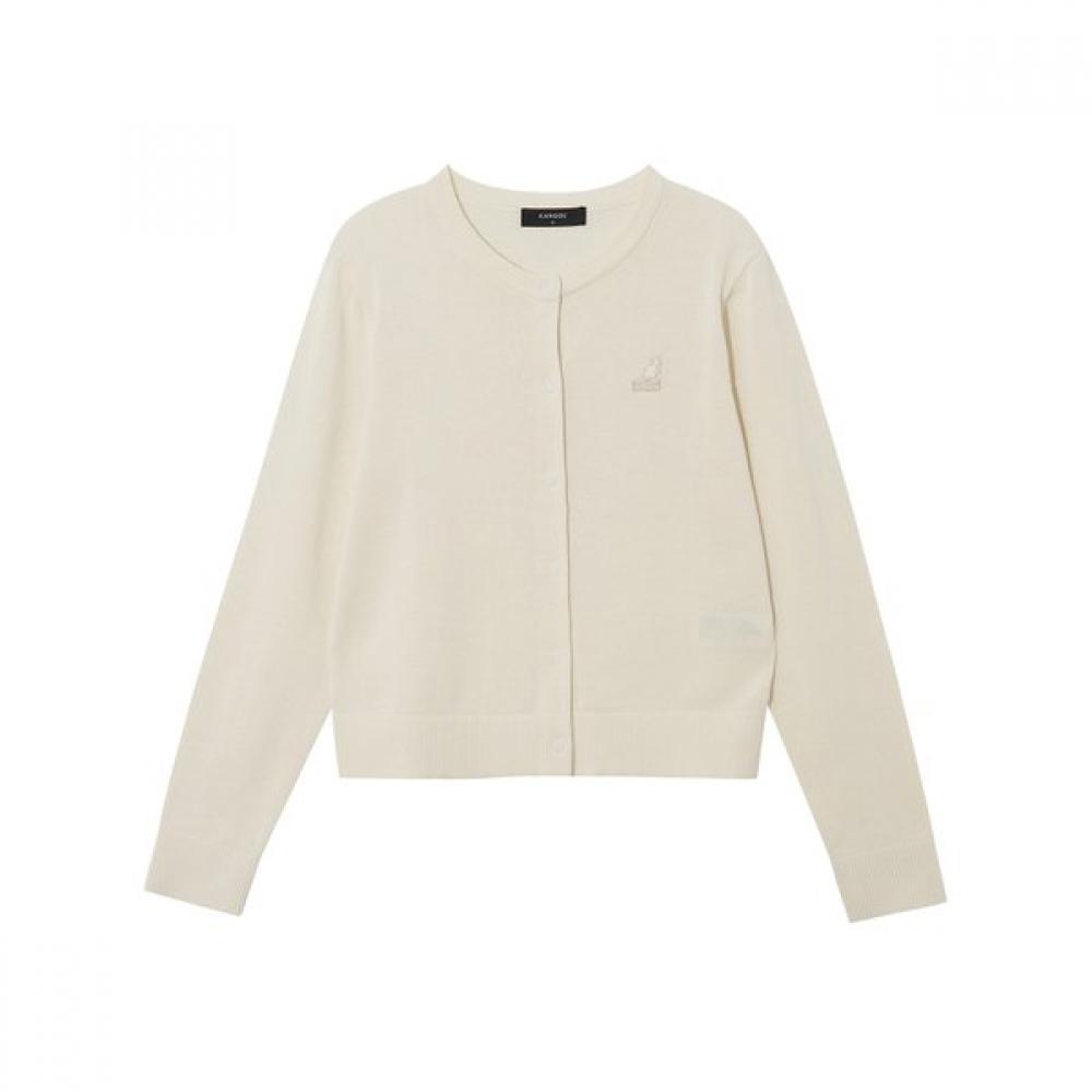Kangol Women S eSSential Cardigan 1899 Ivory L