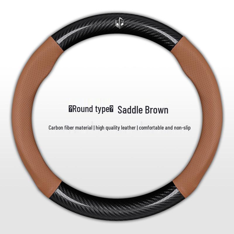 Leapmotor T03 Steering Wheel Cover C11/C01/C10/C16 No-Sew, Breathable, Four Seasons.