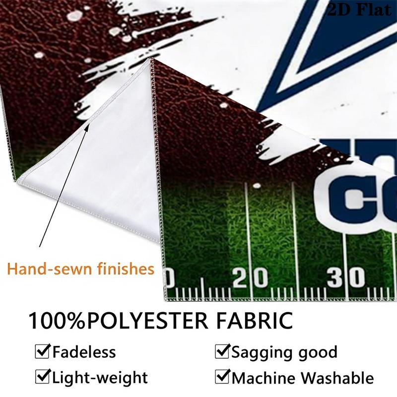 Dallas Cowboys Logo Wall Tapestry Aesthetic Wall Hanging Printed Fabric Blanket Decorative Tapestries for Bedroom Living Room Home Decor